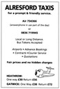 ALRESFORD TAXIS