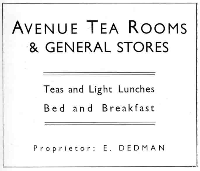 AVENUE TEA ROOMS & General Store