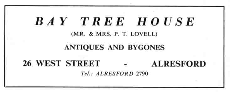 BAY TREE HOUSE - Antiques