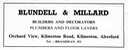 BLUNDELL & MILLARD - Builder & Decorator