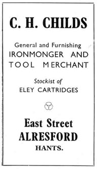 C. H. CHILDS - Ironmonger