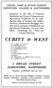 CUBITT & WEST [1] - Estate Agent
