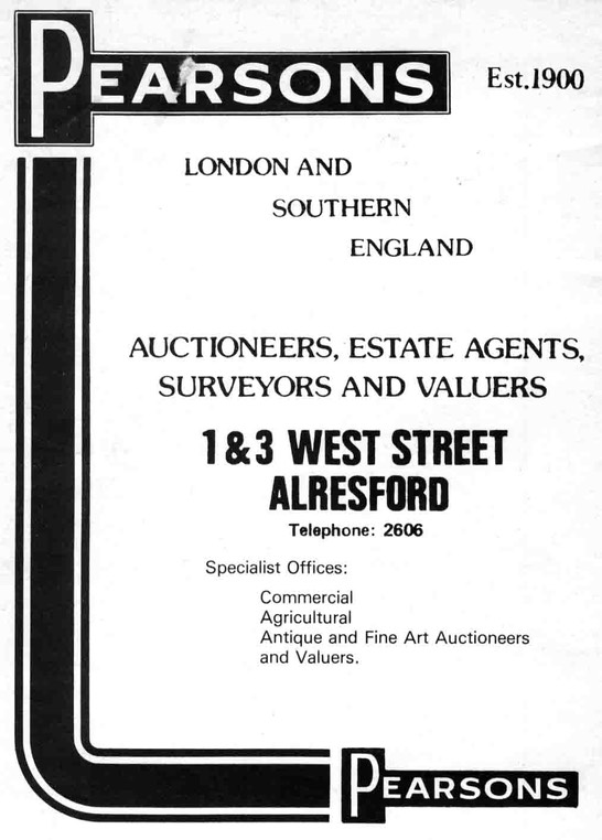 PEARSONS - Estate Agent