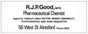 R. J. P. GOOD - Chemist