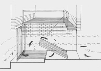 Eel Trap drawing